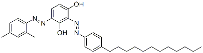CAS#: 68310-04-3, 2-[(4-Dodecylphenyl)Azo]-4-(2,4-Xylylazo)Resorcinol