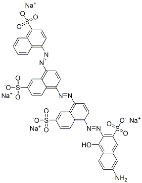 CAS#: 68310-70-3, 4-[[4-[[4-[(6-Amino-1-Hydroxy-3-Sulfo-2-Naphthalenyl)Azo]-7-Sulfo-1-Naphthalenyl]Azo]-7-Sulfo-1-Naphthalenyl]Azo]-1-Naphthalenesulfonic Acid Tetrasodium Salt