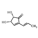 CAS#: 683276-29-1, (4S,5S)-4,5-Dihydroxy-2-[(1E)-1-propen-1-yl]-2-cyclopenten-1-one