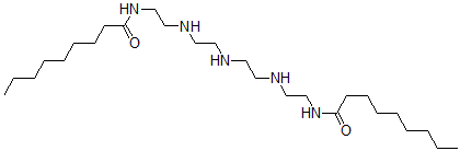 CAS 登录号：68334-51-0， N,N'-[亚氨基二(2,1-乙二基亚氨基-2,1-乙二基)]二(壬酰胺)