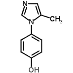 CAS#: 68337-62-2, 4-(5-Methyl-1H-imidazol-1-yl)phenol