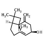 CAS#: 68373-70-6, (1S,4R,5E,9R)-6,10,10-Trimethyl-2-methylenebicyclo[7.2.0]undec-5-en-4-ol