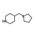 CAS#: 683772-11-4, 4-(1-Pyrrolidinylmethyl)piperidine