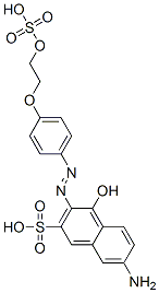 CAS#: 68400-37-3, 7-Amino-4-Hydroxy-3-[[4-[2-(Sulphooxy)Ethoxy]Phenyl]Azo]Naphthalene-2-Sulphonic Acid