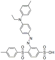 CAS#: 68400-40-8, 3-[[4-[Ethyltolylamino]Phenyl]Azo]-4-[4-Tolylsulphonyl]Benzenesulphonic Acid
