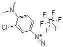 CAS 登录号：68400-43-1， 4-(二甲基氨基)-3-氯偶氮苯六氟磷酸盐