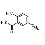CAS#: 684215-40-5, 3-Acetyl-4-methylbenzonitrile