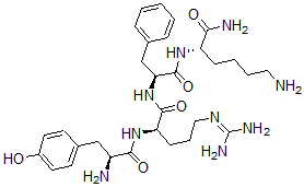 CAS 登录号：68425-36-5， 酪氨酰-精氨酰-苯丙氨酰-赖氨酰胺