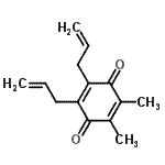 CAS#: 684262-71-3, 2,3-Diallyl-5,6-dimethyl-1,4-benzoquinone