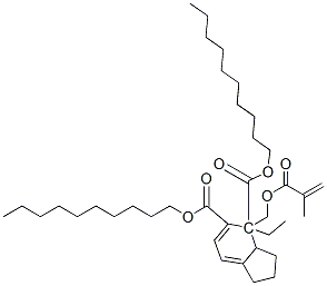 CAS#: 68443-43-6, Didecyl 2-Ethyl-2-[[(2-Methyl-1-Oxoallyl)Oxy]Methyl]Propane-1,3-Diyl phthalate