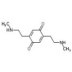 CAS#: 684639-71-2, 2,5-Bis[2-(methylamino)ethyl]-1,4-benzoquinone