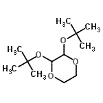 CAS#: 68470-79-1, 2,3-Bis[(2-methyl-2-propanyl)oxy]-1,4-dioxane