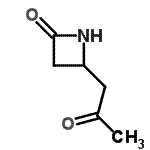 CAS#: 68485-90-5, 4-(2-Oxopropyl)-2-azetidinone