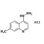 CAS#: 68500-38-9, 4-Hydrazino-7-methylquinoline hydrochloride (1:1)