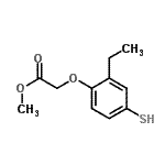 CAS#: 685138-89-0, Methyl (2-ethyl-4-sulfanylphenoxy)acetate