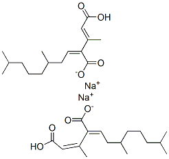 CAS#: 68516-33-6, Disodium (Z,E)-(.+-)-4-(3,7-Dimethyloctylidene)-3-Methylpent-2-En-1,5-Dioate