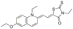 CAS#: 68516-67-6, 5-[(6-Ethoxy-1-Ethyl-(1H)-Quinolin-2-Ylidene)Ethylidene]-3-Ethyl-2-Thioxothiazolidin-4-One