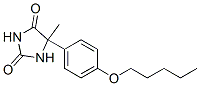 CAS#: 68524-20-9, 5-[4-(Pentyloxy)Phenyl]-5-Methylhydantoin