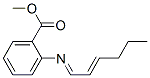 CAS 登录号：68527-80-0， 2-(2-己烯亚基氨基)苯甲酸甲酯