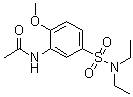 CAS#: 68540-88-5, N-[5-[(Diethylamino)Sulfonyl]-2-Methoxyphenyl]-Acetamide