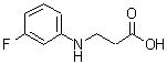 CAS 登录号：685503-45-1， N-(3-氟苯基)-beta-丙氨酸