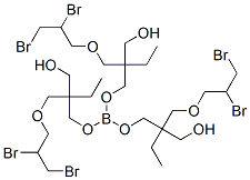CAS 登录号：68555-83-9， 硼酸三[2-乙基-2-[(2,3-二溴丙氧基)甲基]-3-羟基丙基]酯