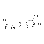 CAS 登录号：685819-00-5， {[2-(3,4-二羟基苯基)-2-氧代乙基]氨基}乙酸