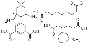 CAS#: 68584-17-8, Isophorone Diamine, Cyclohexylamine, Isophthalic Acid, Adipic Acid,Azelaic Acid Polymer