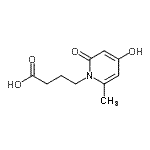 CAS#: 685862-22-0, 4-(4-Hydroxy-6-methyl-2-oxo-1(2H)-pyridinyl)butanoic acid
