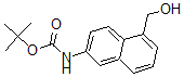 CAS 登录号：685902-89-0， [5-(羟基甲基)-2-萘基]-氨基甲酸叔丁酯