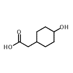 CAS#: 68592-22-3, (4-Hydroxycyclohexyl)acetic acid