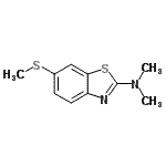 CAS#: 686779-18-0, N,N-Dimethyl-6-(methylsulfanyl)-1,3-benzothiazol-2-amine