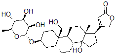 CAS 登录号：6869-58-5， 卡诺醇-3-O-alpha-L-鼠李糖苷