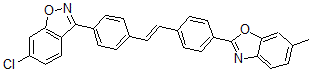 CAS#: 68699-78-5, 6-Chloro-3-[4-[2-[4-(6-Methyl-2-Benzoxazolyl)Phenyl]Ethenyl]Phenyl]-1,2-Benzisoxazole