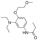CAS#: 68703-72-0, N-[3-(Diethylamino)-4-(2-Methoxyethoxy)Phenyl]Propanamide