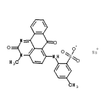CAS#: 6871-89-2, Sodium 5-Methyl-2-[(3-Methyl-2,7-Dioxo-2,7-Dihydro-3H-Benzo[E]Perimidin-6-Yl)Amino]Benzenesulfonate