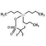 CAS#: 68725-14-4, Tributyl{[(trifluoromethyl)sulfonyl]oxy}stannane