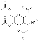 CAS 登录号：68733-20-0， 1,3,4,6-四-O-乙酰基-2-叠氮基-2-脱氧吡喃己糖