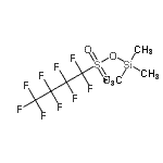 CAS#: 68734-62-3, Trimethylsilyl 1,1,2,2,3,3,4,4,4-nonafluoro-1-butanesulfonate