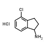 CAS#: 68755-29-3, 4-Chloro-1-indanamine hydrochloride (1:1)