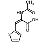 CAS#: 68762-59-4, (2E)-2-Acetamido-3-(2-thienyl)acrylic acid