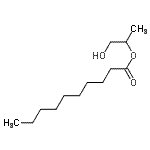 CAS 登录号：68795-69-7， 1-羟基-2-丙基癸酸酯