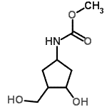 CAS#: 688007-24-1, Methyl [3-hydroxy-4-(hydroxymethyl)cyclopentyl]carbamate