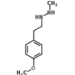 CAS#: 688301-25-9, 1-[2-(4-Methoxyphenyl)ethyl]-2-methylhydrazine