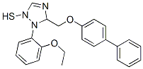 CAS#: 68869-52-3, 5-(4-Biphenylyloxymethyl)-1-(2-Ethoxyphenyl)-S-Triazole-2-Thiol
