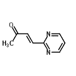 CAS 登录号：688800-76-2， (3E)-4-(2-嘧啶基)-3-丁烯-2-酮