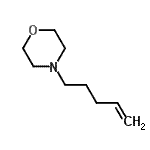 CAS#: 68893-07-2, 4-(4-Penten-1-yl)morpholine