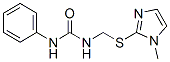 CAS#: 68901-16-6, 1-[[(1-Methyl-1H-Imidazol-2-Yl)Thio]Methyl]-3-Phenylurea