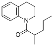 CAS 登录号：68925-88-2， 1,2,3,4-四氢-1-(2-甲基-1-氧代戊基)喹啉