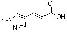CAS#: 689251-97-6, (2E)-3-(1-Methyl-1H-pyrazol-4-yl)acrylic acid